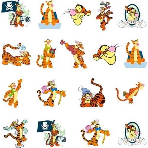 Disney Cute and Fun Tigger Epoxy Small Jewelry Acrylic Anime Handmade Accessories Earrings Cartoon Jewelry