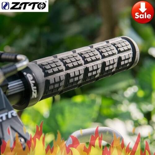ZTTO AG38 Handlebar Grips MTB Mountain Bike Cycle Bicycle Lock handle Grips Durable BMX Rubber Grip Anti-Slip Parts 1 Pair
