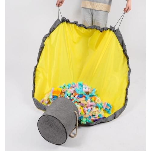 1pcs Baby Cute Shark Foldable Toy Storage Buckets Picnic Dirty Clothes Basket Box Oxford Organizer Toys Container Laundry Basket