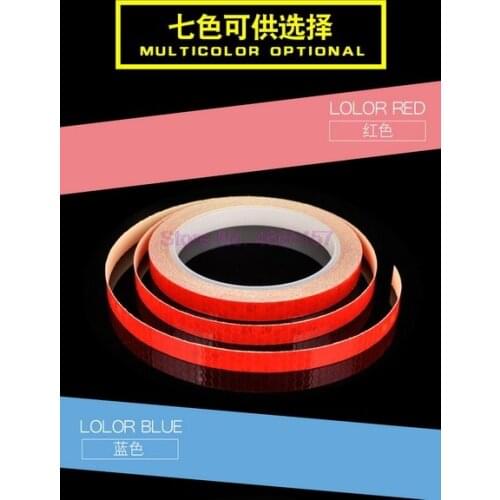 200 pcs Fluorescent 2018 Bike Bicycle Cycling Motorcycle Reflective Stickers Strip Decal Tape Safety Waterproof