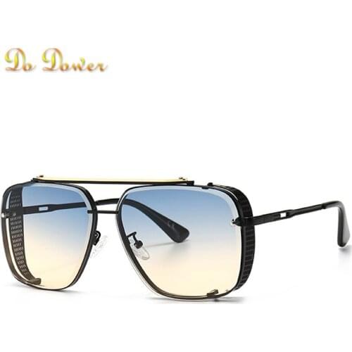 2021 New PUNK Mach Six Style Gradient Sunglasses Women Fashion Men Vintage Brand Design uv400 Sun Glasses Oculos De Sol 115