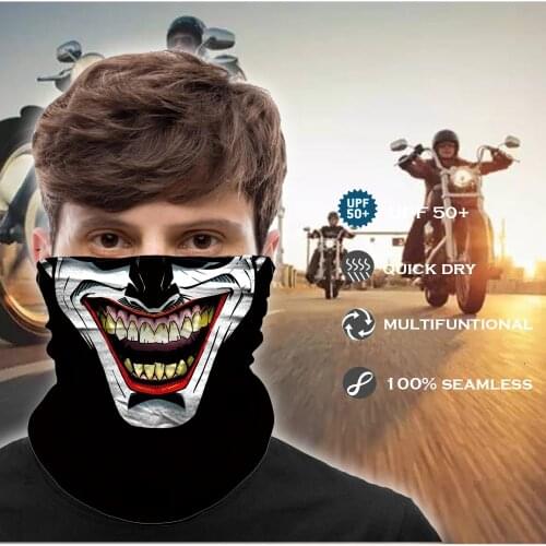 Army Bandana Facemask Joker Balaclava Windproof Ski Mask Sport Skull Neck Warmer Buff Headband Ciclismo Hunting Scarves Seamless