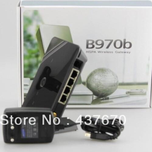 Free shipping supply new huawei 3G wireless router B970 support office, home, floor WIFI signal integration and coverage
