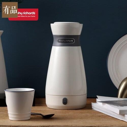 Morphyrichards Electric Kettle Electric Kettle 500ml Portable Thermal Insulation Electric Water Cup for Travel 220V