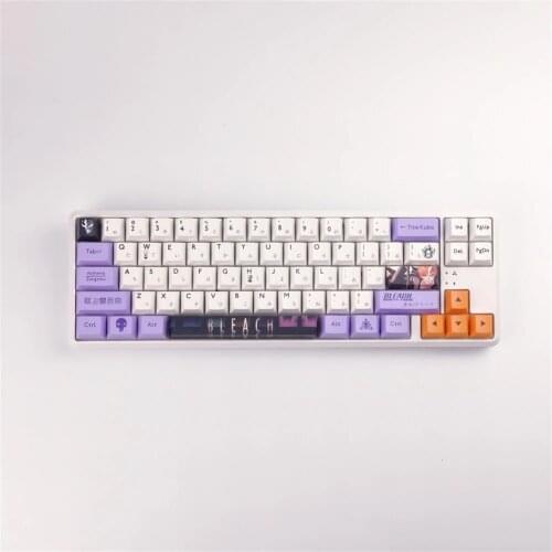 PBT Anime Reaper Theme Keycaps Sublimation OEM Profile Mechanical Keyboard Keycap 134 Keys For MX Switch