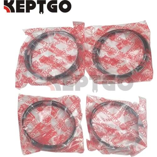 V3300 4 set Piston Ring Overhaul Rebuild Kit For Kubota V3300 Engine