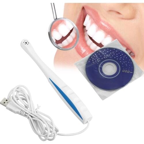Multi-function Portable Professional Dental Micro-Check Oral Intraoral Teeth Digital Micro Camera USB 2.0 6LED Digital Endoscope