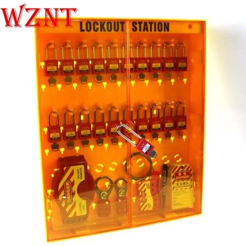 NT-LG13 Combined lockset Hanging board for work station lockset Exclusive Advanced Safety Lockout Station