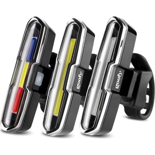 120Lumens USB Rechargeable Front Rear Bicycle Light Lithium Battery LED Bike Taillight Cycling Helmet Light Lamp Mount Bicycle