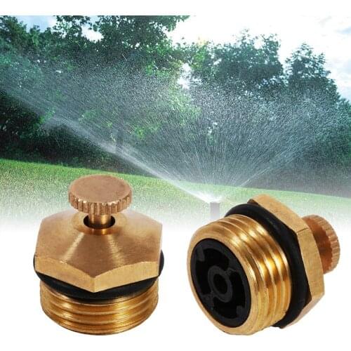 Adjustable Brass Centrifugal Atomizing Nozzle Lawn Garden Sprinkler Micro Jet Agricultural Sprayer