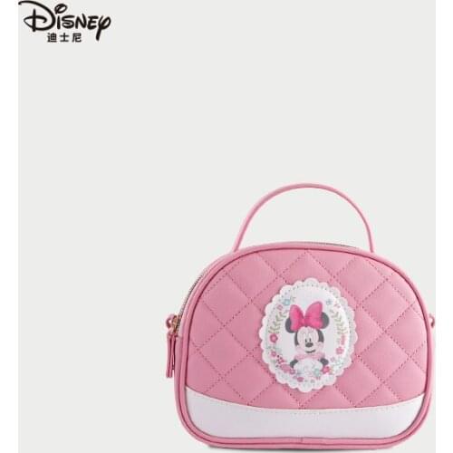 Disney Minnie Mouse Shoulder Bag 2020 New Cossbody Bags Women Handbag Fashion Pink Lightweight Waterproof Shopping Bag
