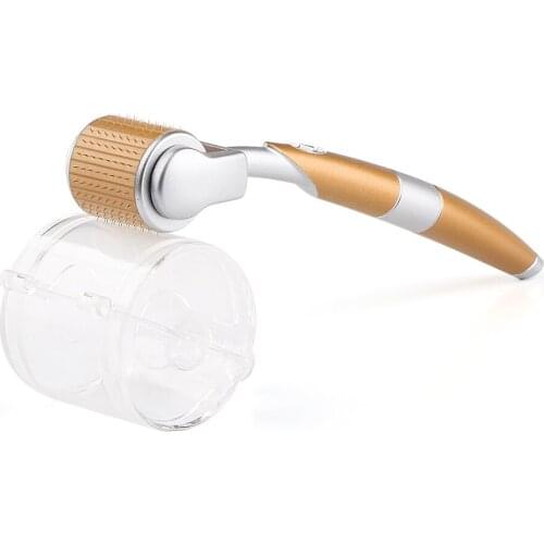 Professional Titanium Derma Roller 192 needles for Face Care and Hair-loss Treatment CE Certificate Proved