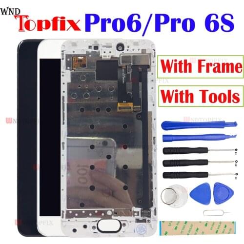 5.2" TFT For Meizu Pro 6 LCD Display Touch Screen With Frame Digitizer Assembly For Meizu Pro 6s LCD Display