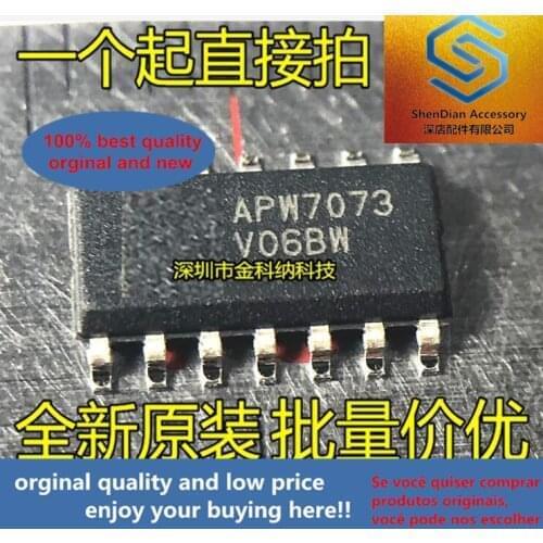 10pcs only orginal new LCD power chip APW7073 APW7073A SMD SOP14 feet