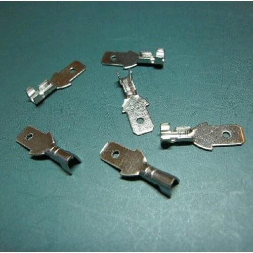 100set 2.8mm Crimp Terminal Male Spade Connector + Case