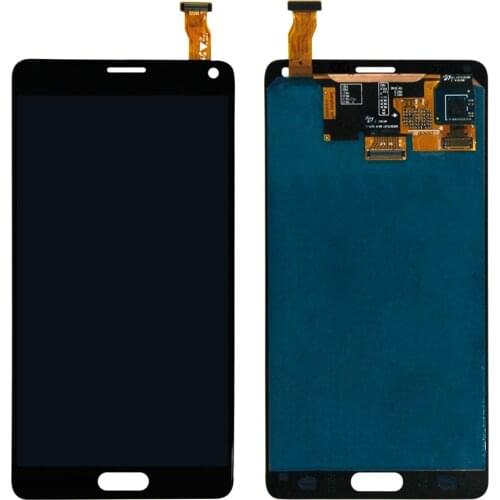 AMOLED LCD For Samsung Galaxy Note4 Note 4 N910C N910A N910F N910H N910V N910T LCD Touch Digitizer Screen Assembly Free Tools