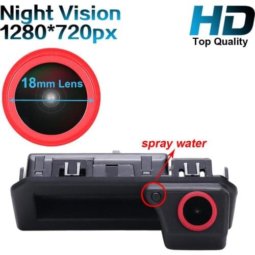 HD car rear view reverse parking camera for Skoda Karoq Kodiaq Porsche Cayenne Audi A1 Q2 Q2L A5 Q5L Q3 A6L VW TAYRON Passat