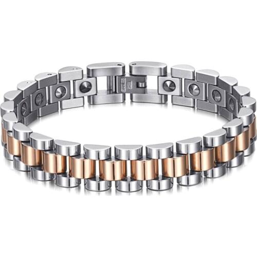 Pure Germanium Bracelet for Women Korea Popular Stainless Steel Health Magnetic Germanium Energy Power Jewelry
