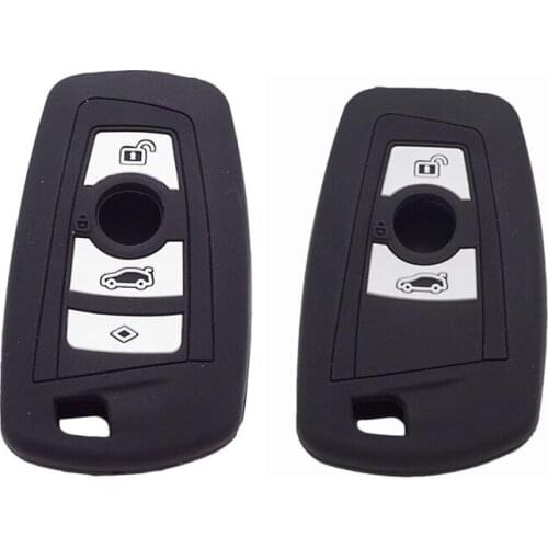 Car Key Cover Case For BMW 2/3 Buttons F20 F21 F30 G20 F31 F34 F10 G30 F25 F01 F02 X3 X4 I3 M2/3/4 1/3/5/7 Series 320I 530I 550I