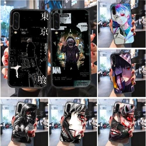 Tokyo Ghoul Kaneki Ken Anime Phone case For Samsung Galaxy A 3 5 7 8 10 20 21 30 40 50 51 70 71 E S 2016 2018 4G black 3D
