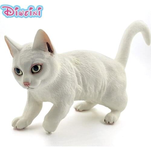 Artificial Big Persian Cat Simulation Animal Model action figure fairy garden decoration accessories Gift For Kids statue toy