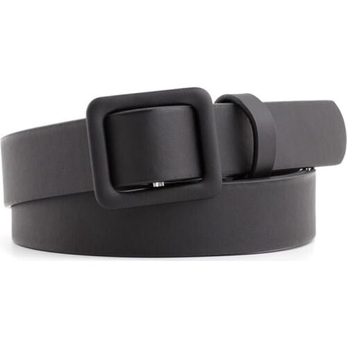 2020 New Designer Womens White Black Brown Red Thin Leather Belt Female Strap Belts for Women Pants Cintos De Mujer