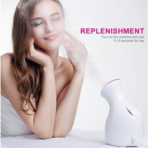 Facial steamer Large-capacity water tank 70ml Gentle and Deap cleaning face steamer Electric spa face steamer Whitening