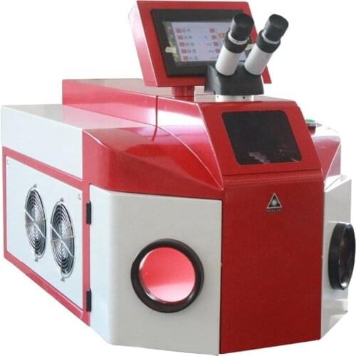 200W Portable desktop gold silver jewelry laser welding machine system with precise jewelry welding