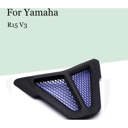 Applicable to Yamaha R15 V3 Modified Motorcycle Parts Headlight Air Inlet Decorative Piece Protective Net