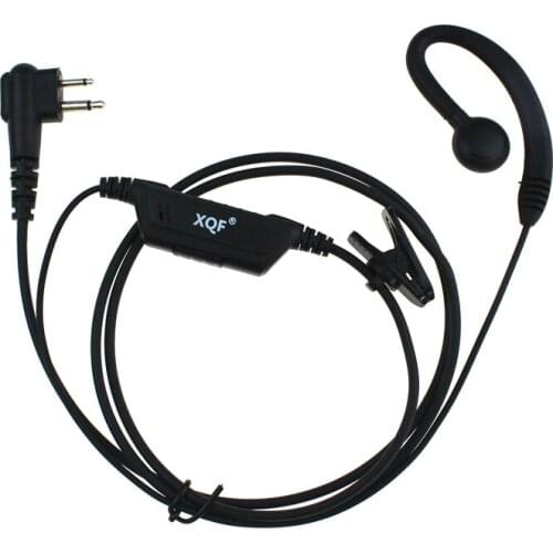 Radio Ear Hook Earpiece Walkie Talkie Headset 2 Pin for Motorola GP88 GP300 GP2000 GP3688 CP040 EP450 PTX600 Two Way Radio
