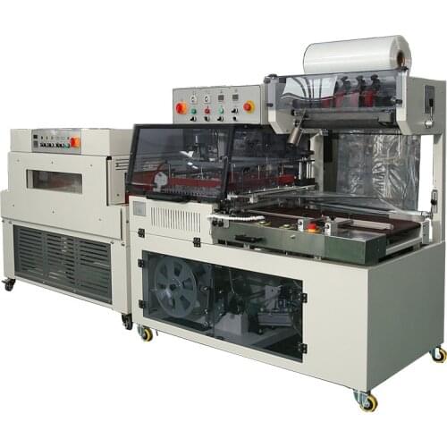 Thermal Shrinkage Plastic Film Packing Machine Fully Auto Wrapping Machine for Food Beverage Candy Arts Crafts Hardware Tools