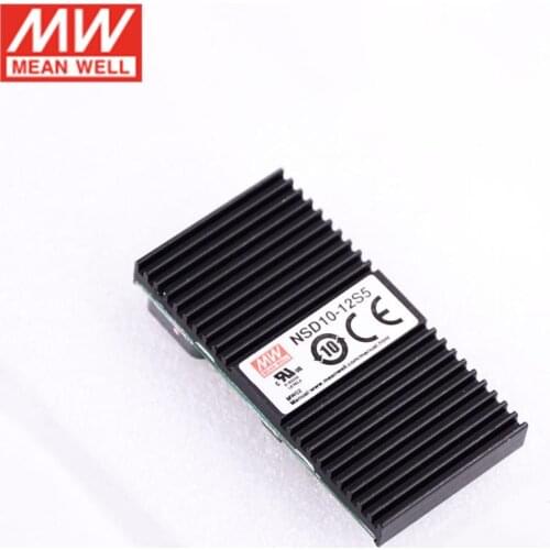 MEAN WELL NSD10-12S5 DC-DC Regulated Converter 9.8-36VDC to 5V DC 2A 10W Converter Switching Power Supply Power module
