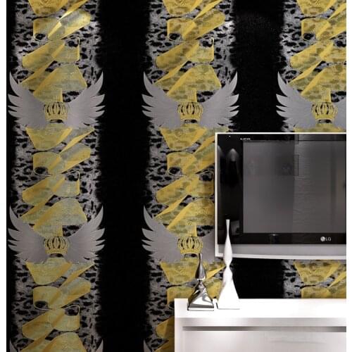 ZXqz 43 Modern Blue&Green&Red Striped Line 100 Wood Fiber Wallpaper Vintage Living Room Wall Paper papel de parede Wallpaper