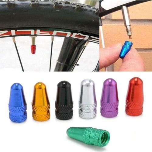 10pcs Bike Presta Valve Cap Aluminum Bicycle Tires Valves Tyre Stem Air valve Caps Wheel Stem Cap Dust Cover Cycling Accessory