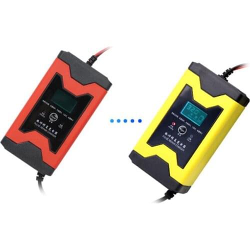 12V 6A Lead-acid cell smart charger Output 13.8V-14.4V Motorcycle battery Car battery charger