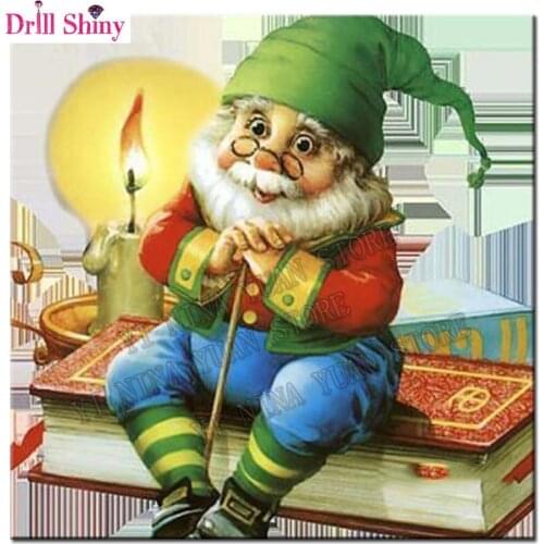 Full Diamond Embroidery Cartoon Man Book 3D diy Diamond Painting Cross Stitch kits Crafts embroidery mosaic Pattern Rhinestones