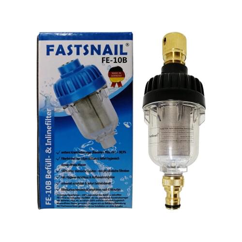 RV home outdoor self-driving travel supplies portable water tank with water external 10 um filter element filter water filter