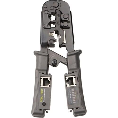 4P 8P 6P Three-purpose with Tester Wire Stripper/ Cutter/ Crimper Multi Pliers Electrical Crimping Tool Cable Pliers wholesales