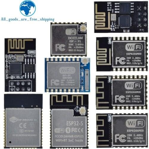 ESP8266 ESP-01 ESP-01S ESP-07 ESP-12E ESP-12F ESP-32 ESP-32S Serial WIFI Wireless Module Wireless Transceiver 2.4G For Arduino