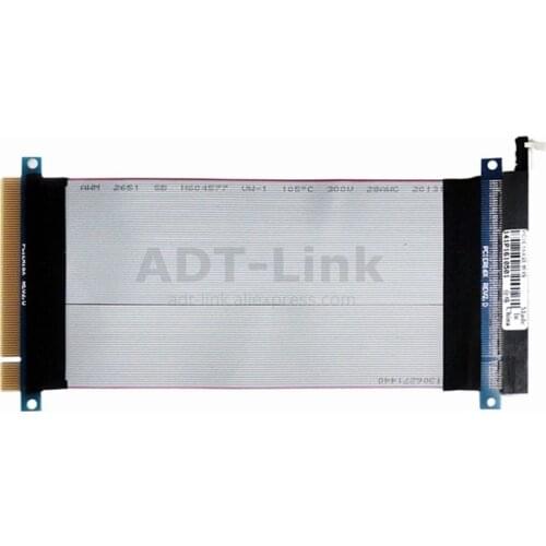 PCI Express 16X Riser Flexible Cable Male to Female PCIe x16 Extension 16X Riser Card Ribbon Extender Cable 20cm 25cm 30cm 35cm