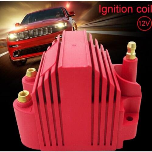 Ignition Coil For Universal Blaster Ss 12V High Output External Male E-Core Ignition Coil