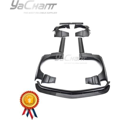 FRP Fiber Glass RB Style Wide Body Kit Fit For MB 190E (W201) 4D PD Front Lip with Splitter Fender Flare Kits Side Skirt Wing