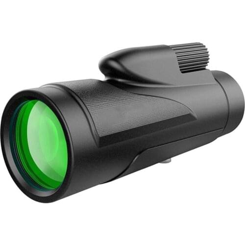 New12X50 HD Monocular Telescope with Quick Smartphone Holder, Waterproof Monocular -BAK4 Prism for Hunting,Bird Watching