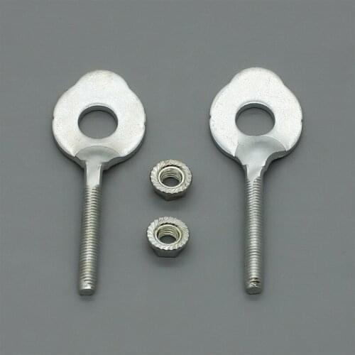 Pack of 2 Chain Adjuster Tensioners for Kawasaki KLX110 KLX110L KLX 110 / 110L Axle Chain Puller Tensioner Adjuster 33040-1006