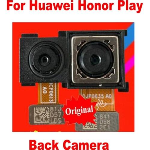 Original Tested Working Dual Big Main Rear Back Camera Module For Huawei Honor Play COR-AL00 COR-AL10 COR-L29 Phone Flex Cable
