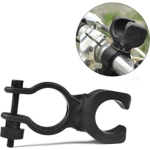 Bicycle Front Light Bracket Flashlight Stand Cycling Light Holder LED 360 ​​Degree Rotation Lamp Mount Bike Accessories