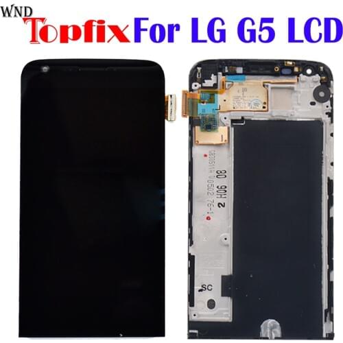 For LG G5 LCD H850 H840 Touch Screen Replacment For LG G5 Display H860 Touch Screen H830 Digitzer Assembly with Frame G5 LCD