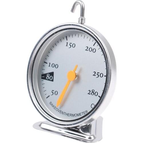 Stainless Steel Oven Thermometer Food BBQ Measuring Thermometers Baking 50-280