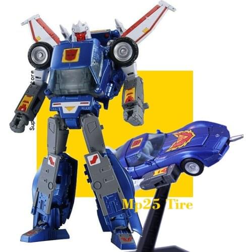 Transformation HasbTKR KO 18cm MP25 CAR Metal Part Tracks Limited Blue Autobots Action Figure Deformation Robot Kids Toys