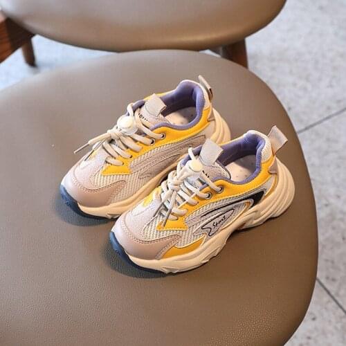 Spring Autumn Children Casual Sport Running Shoes for Girls Boys Kids Soft Bottom Breathable Sneakers Toddler Shoes